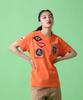 AVIREX TOP GUN WAPPEN CREW NECK Top Gun Patch Size L T-SHIRT (WEB&DEPOT Exclusive) T-Shirt, (150), Orange, 783-3934021