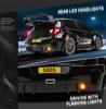1:24 4WD Drift RC Car with LED Lights, Replaceable Tires, 2.4G Remote Control, 2 Speed Modes, Rechargeable Toy for Kids & Adults