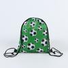 3pcs/set Digital Full-Print Drawstring Bag Polyester Material Double Shoulder Bag  Shopping