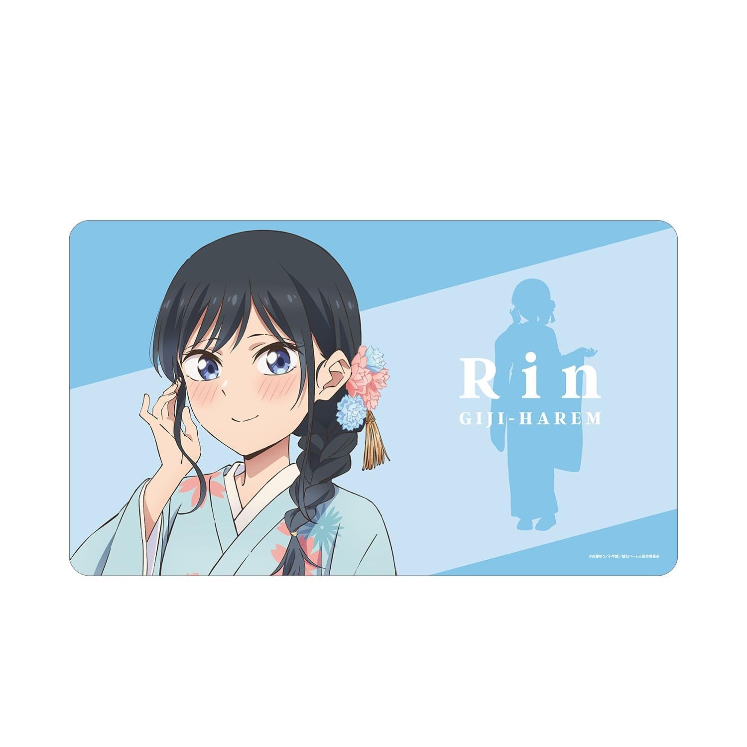 

[Official] Pseudo Harem Illustration Nanakura Rin Japanese Clothing Ver. Multi Desk Mat colleize Official Goods Official License