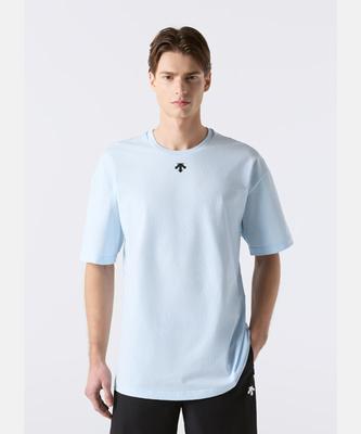DESCENTE Training Oversized Short Sleeve T-Shirt Blue Sr211Tts44 (A Type)