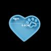 2 Sizes DIY Dog Tag Bone Shaped Keychain Casting Silicone Mould Crafts Key Chain Pendant Making Tools Crystal Epoxy Resin Mold