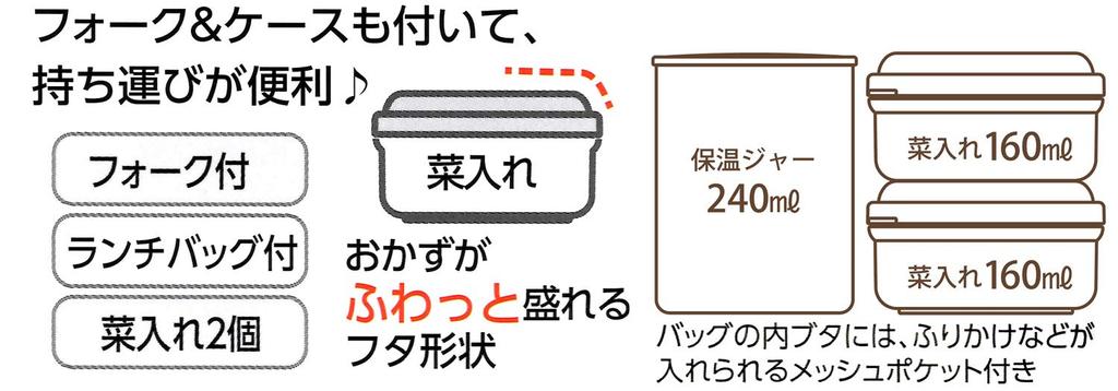 Skater Insulated Lunch Delivery Service Jiji 560ml Box, Kiki's Face, (KCLJC6)