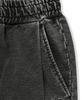 BROWNBREATH Tag Two Tuck Wide Denim Sweat Pants - Black