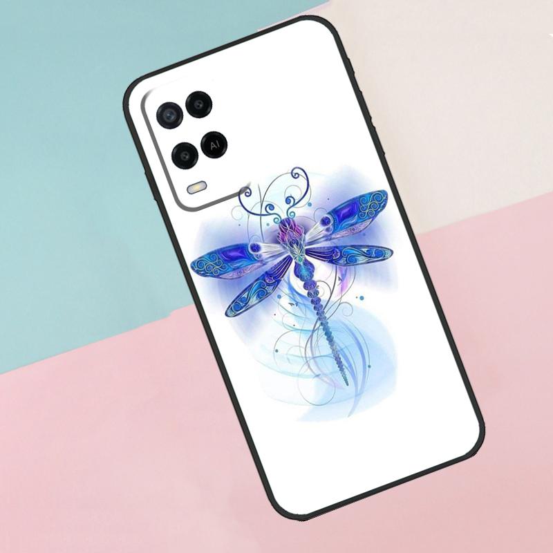 Dragonfly For Oppo A16 A76 A96 A15 A80 A60 A40 A94 A54 A98 A78 A18 A38 A58 A17 A77 A74 A57S Phone Case