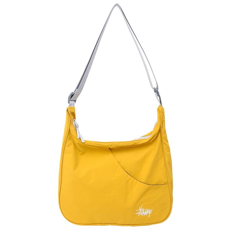 Solid Color Large Capacity Shoulder Bag Women's Crossbody Bag Men Commuter Tote Bag