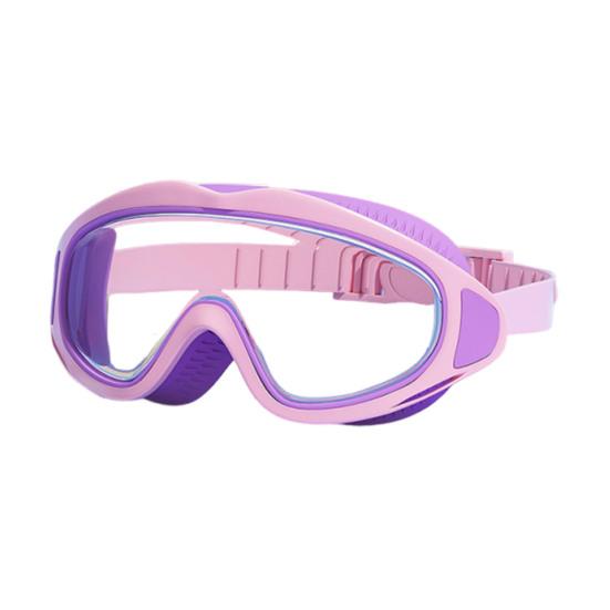 Children Swim Goggles Waterproof No Leakage Anti-Fog UV Protection Clear Lens Boys Girls Wide View Goggles Diving Snorkeling Equipment