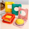 Sealer Flip Toast Bread Mold Kids Breakfast Sandwich Cutting Tool DIY Sandwich Cutters Mould