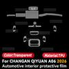 For CHANGAN QIYUAN A06 2026 TPU Transparent Protect Film Interior Center Console Navigator Gear Panel Car Accessories