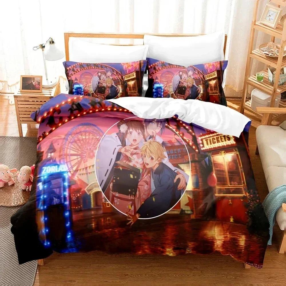 3d Printing Anime Noragami Yato Bedding Set Printed Bed Set With Pillowcase Duvet Cover Soft Single Double Queen Super King Size
