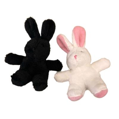 Cartoon Plüsch Kaninchen Anhänger Schlüsselanhänger Süßer Niedlicher Anhänger Autoschlüsselanhänger Rucksack Dekoration Modeschmuck für Damen Mädchen