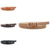 Contemporary And Sleek Pu Leather Womens Belt With Stylish Pin Buckle For Outfit Any