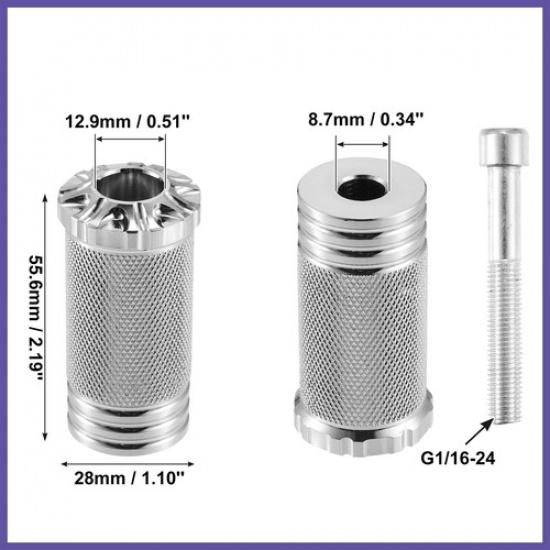 2 Pcs Motorcycle Shifter Peg Shift Lever CNC for Harley Davidson for Dyna Chrome