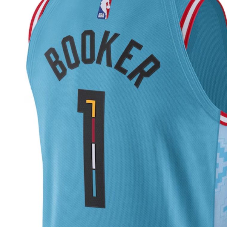 Nike NBA Phoenix Suns Jersey 'Devin Booker 1' Men's DQ0208-414