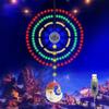 Christmas String Lights Firework Shaped Lights Decoration Pendant IP65 Waterproof Christmas