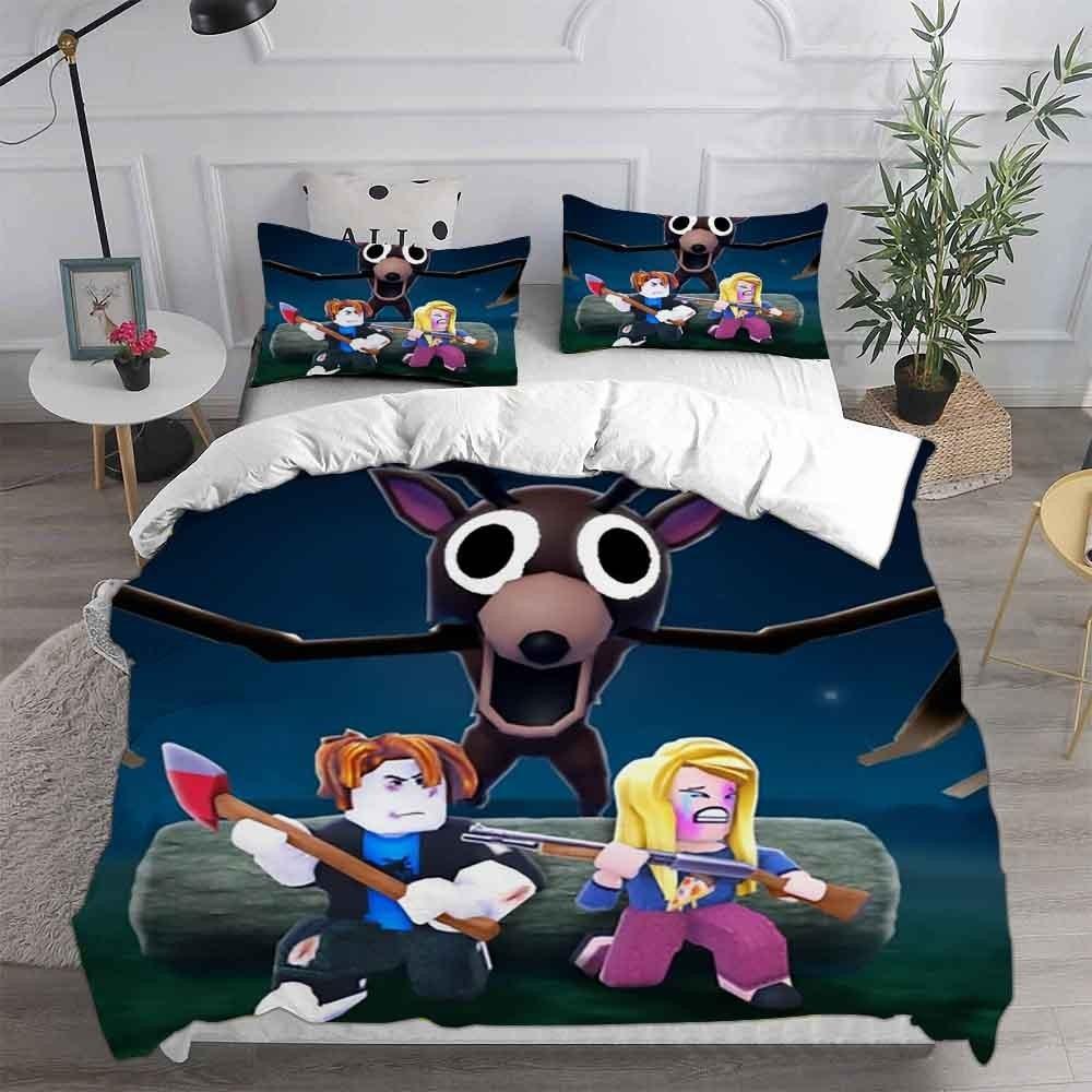 3D Bedding Set Print 99 Nights in the Forest Single/Twin/Full/Queen/King Size Adult Bedroom Duvetcover Sets Anime Gift