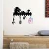 Heavy Duty Key Hanger Wall Mounted Entryway Organizer for Keys Hats and Coats Kitchen Bathroom Outdoor Porch Gift