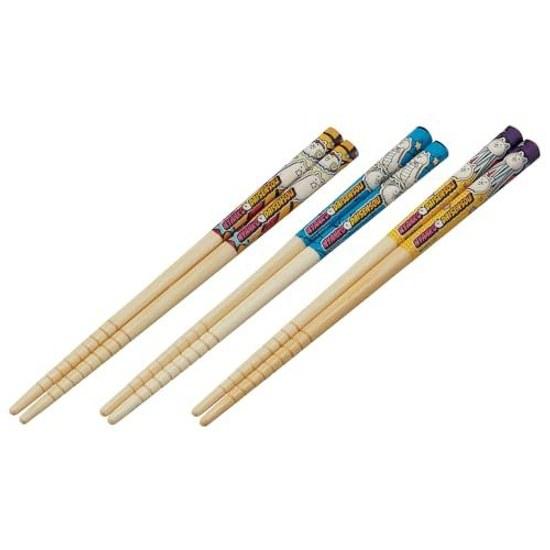 Skater Bamboo Chopsticks 16.5cm Set 3 Nyanko Great War 26 ANT2T-A