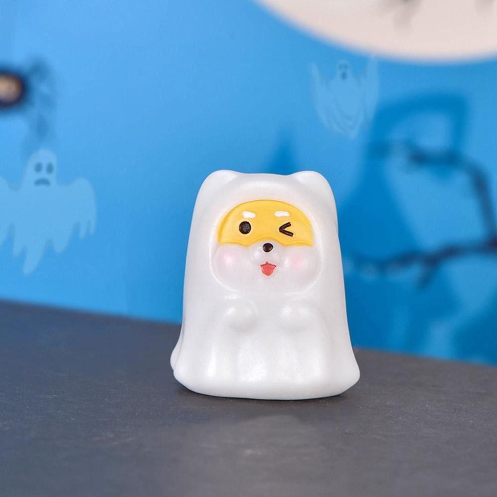 Resin Craft Halloween Small Ornament Cute Pumpkin Statue Halloween Figurine  Fairy Accessory