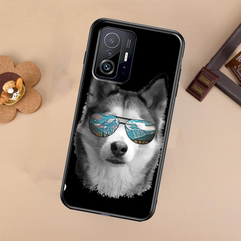 Alaskan Husky Dog Cute Puppy Case For Xiaomi 14T 11T 12T 13T Pro 13 14 Ultra POCO X7 Pro X3 X5 F3 F5 F6 M6 X6 Pro Cover