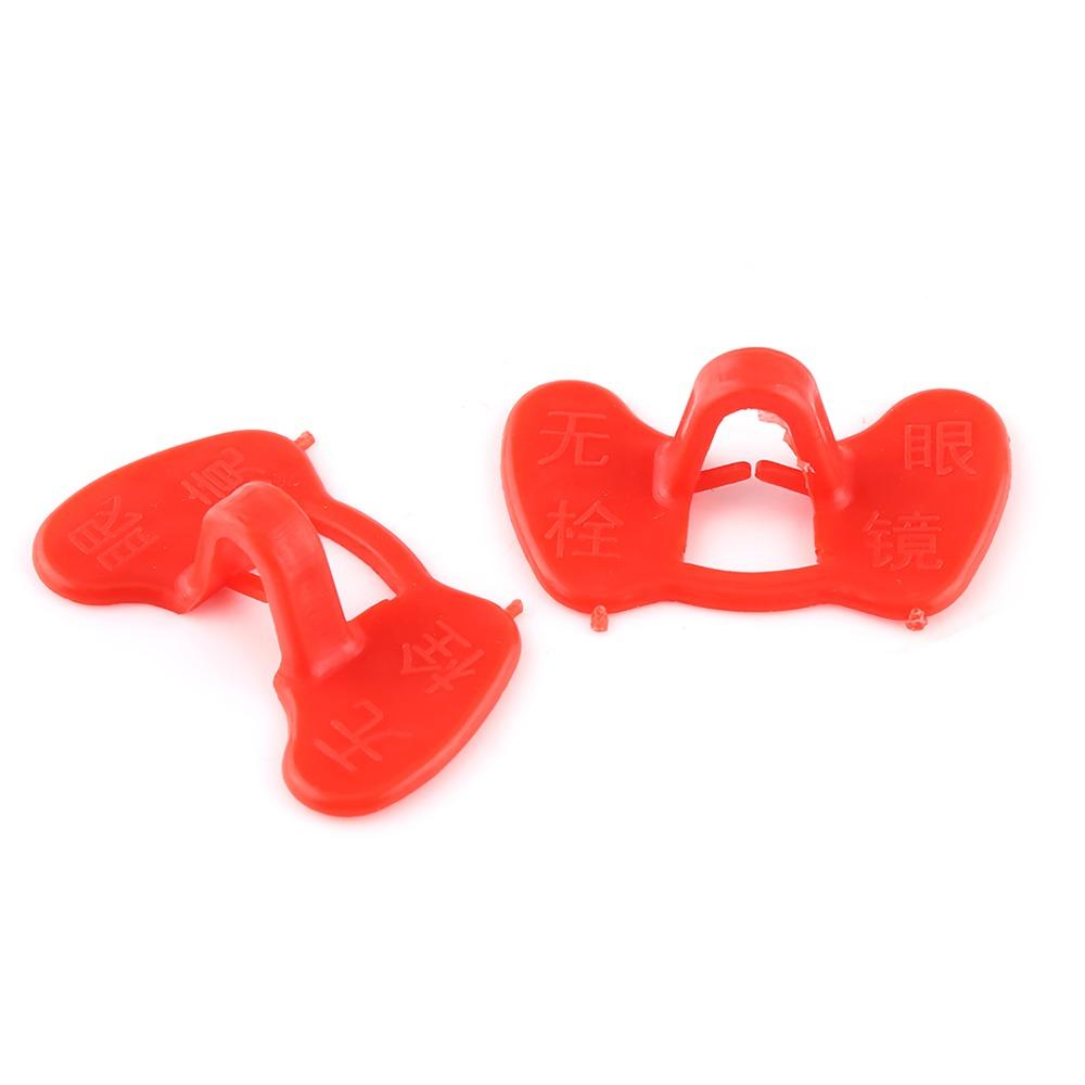 20pcs No Pin Bolt Anti-Pecking Goggles Non-Tethered Style Poultry Spectacles  Poultry Use
