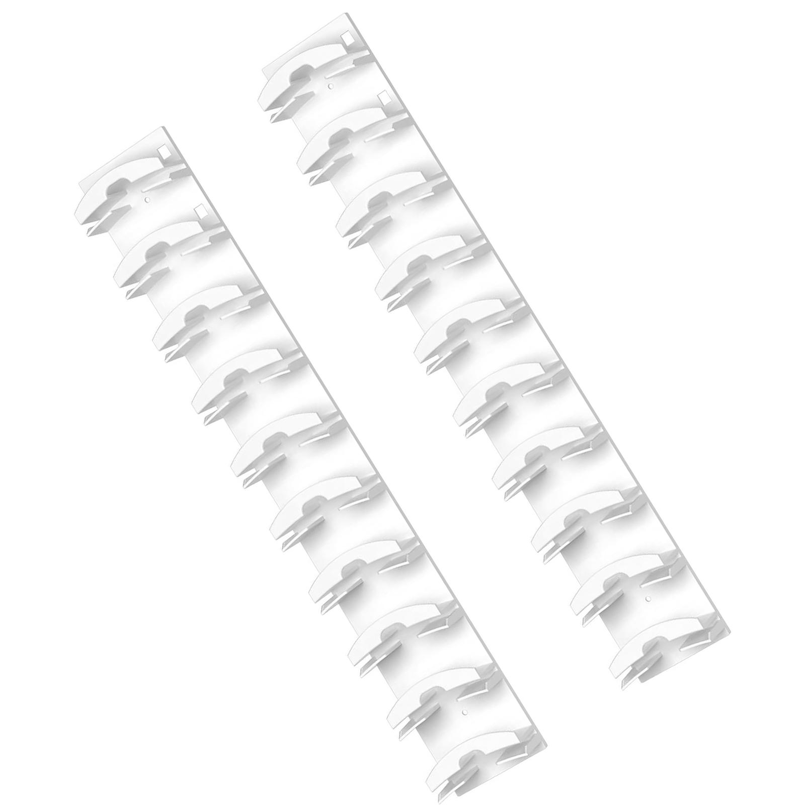 

Компактный органайзер для шляп, стойка для хранения бейсболок, легко устанавливаемая подставка для демонстрации шляп, настенный вешалка для шляп для шкафа белый