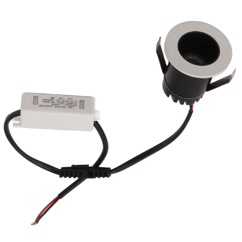 Einbauspots 3W Decken-Downlight Aluminiumlegierung Wärmeableitung LED-Strahler 85-265V für Zuhause Hotel