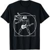 Guitar Leonardo Da Vinci Guitar Player Tea Music Gift T-Shirt
