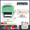 Self-Inking Rectangular Teacher's Grading Stamp - Cute Cartoon Design