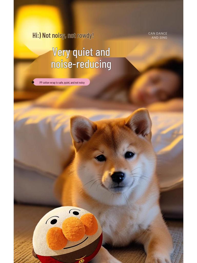 Electric Bouncing Dog Toy Ball - Self-Entertaining, Sounding, Durable, Teeth-Grinding for Puppies and Corgis