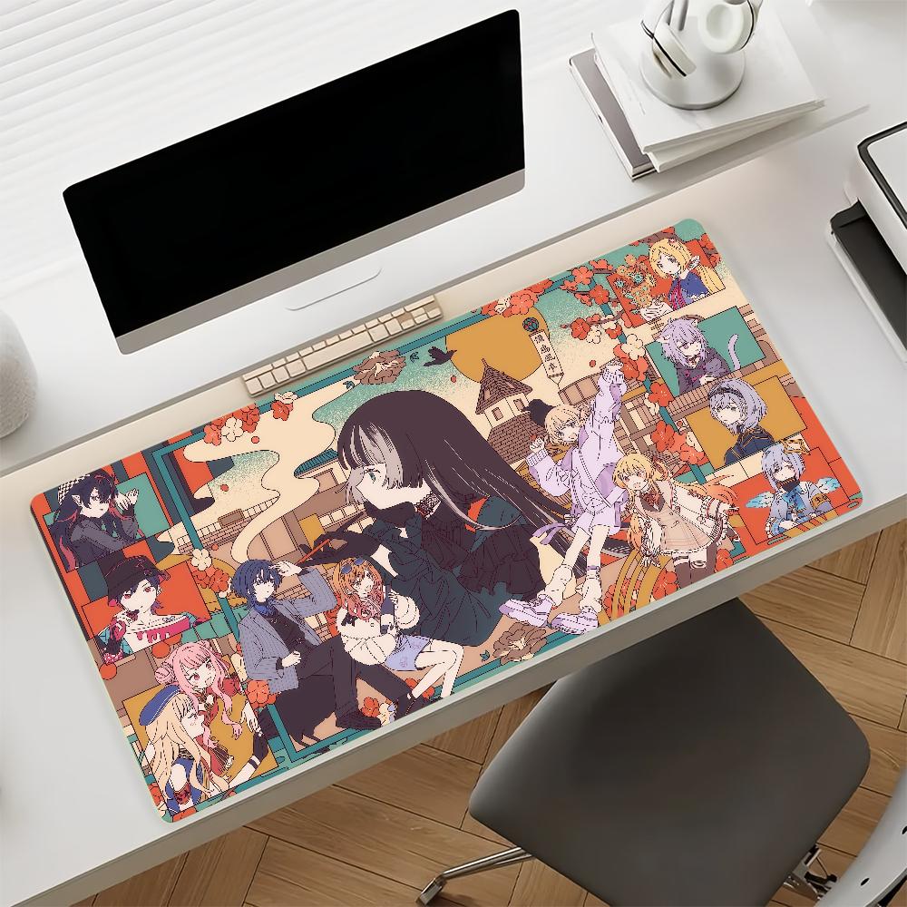 Anime Juufuutei Raden Mouse Pad Nonslip Rubber Computer Mat Gamer Balance Decoracion Deskmat Laptop Office Large SBD400x800x2mm