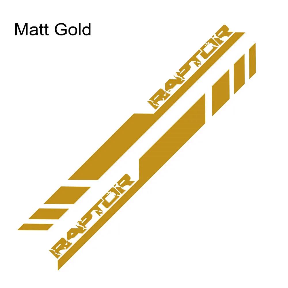 Car Door Side Stickers For Ford F150 Ranger Raptor Pickup Truck Graphics Body Stripe Decal Vinyl Sticker Auto Tuning Accessories