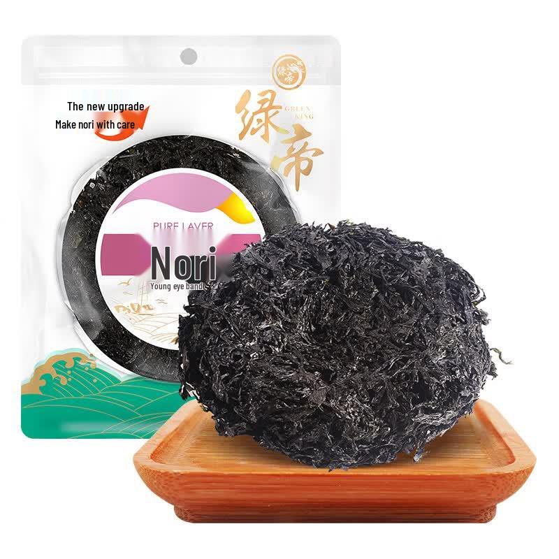 GREEN KING Handmade Laver (Nori) 3-Pack
