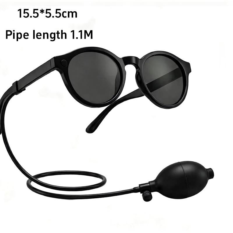 Refillable Hidden Squirt Glasses Funny Water Shooting Prank Sunglasses for Pool Beach Party Novelty Summer Gag Gift for Adults