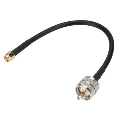20CM SMA PL259 samec - UHF PL259 samec rovný RF koaxiální kabel s pigtailem