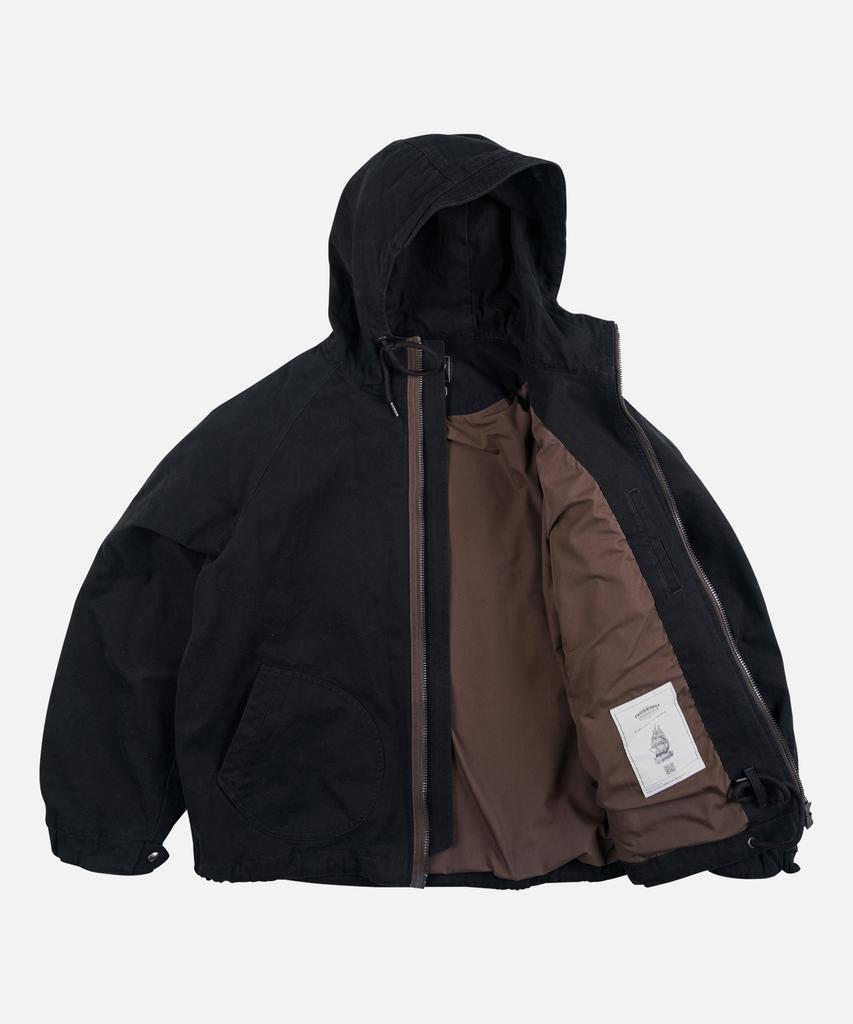 Frizmworks Jungle Cloth Deck Hooded Parka _ Black