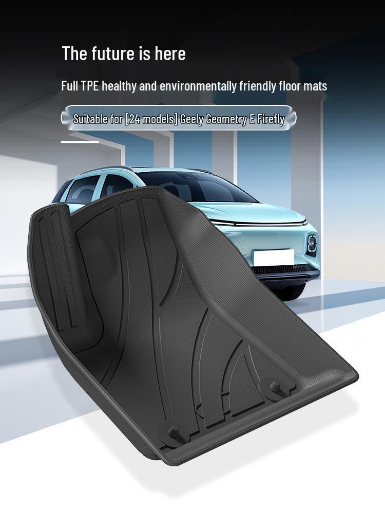 Custom TPE Car Mats for Geely Geometry E Firefly, Includes Trunk and Main Mats