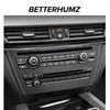 For BMW X5 F15 X6 F16 Make of Alcantara Auto Center Console Air Condition CD Panel Trim  Sticker Car Interior Decor Accessories