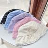 Sweet Lace Bow Bucket Hat for Women Girls Cotton Bowknot Star Fisherman Cap Korean Y2K Basin Hat Outdoor Travel Holiday Sun Hats
