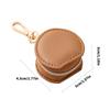 Genuine Leather Jewelry Pouch Soft Protective Bag For Necklaces Earrings Gift Packaging Customizable Size Color