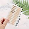 8pcs Invisible Double Eyelid Lift Strips, Hypoallergenic Self-Adhesive Tapes for Instant Eye Lifting, Fork Rods Included, Makeup Accessory