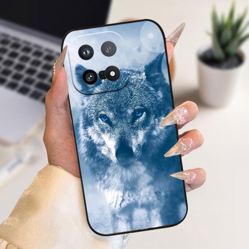 For Vivo IQOO 15 5G Case Fashion Lion Animals Printed Silicone Soft TPU Back Cover For IQOO15 China Phone Fundas Protect Shell