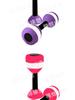 Adjustable EVA Water Sports Dumbbells for Women & Kids - Colorful Home Fitness Equipment