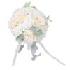 Wedding Bouquets for   Soft Ribbon Bridal  smaid Holding Flow s Artificial   for Wedding Party Decoration