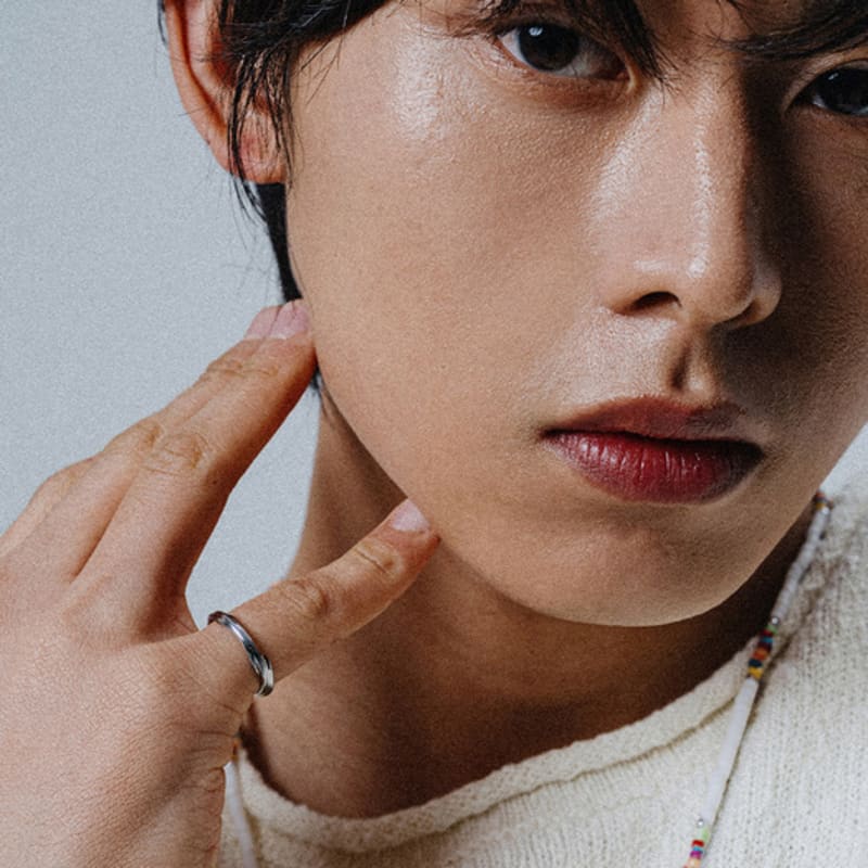 SCALETTO BLACK WSM014 Twist Wave Ring