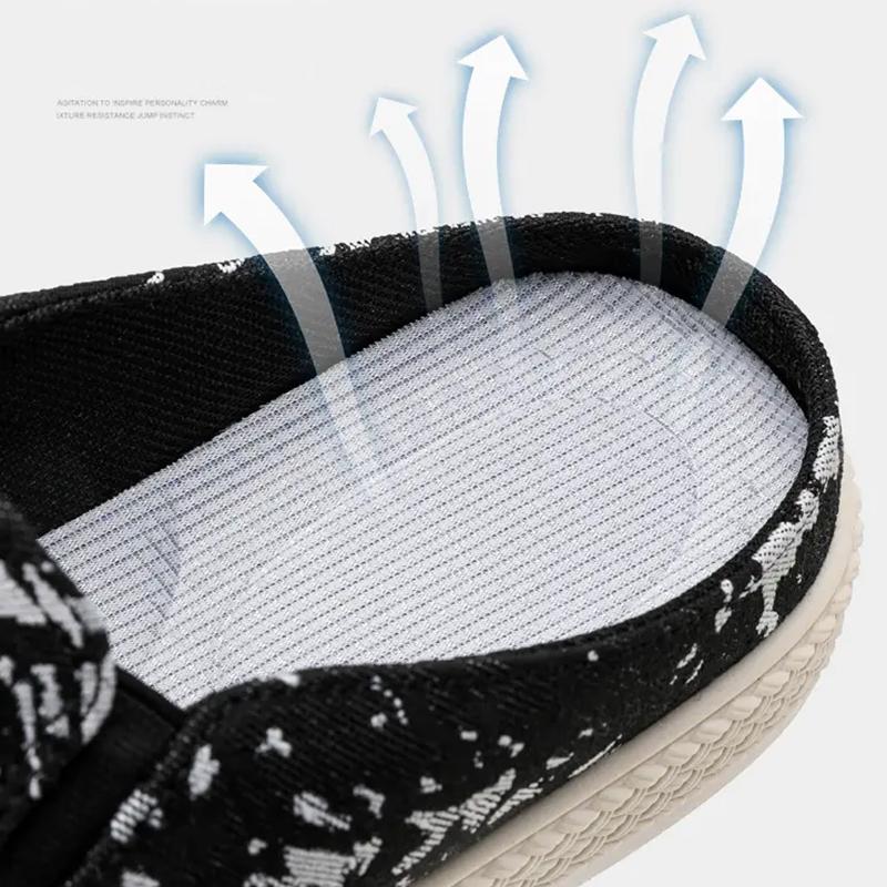 Модная мужская повседневная обувь из парусины — фото 6