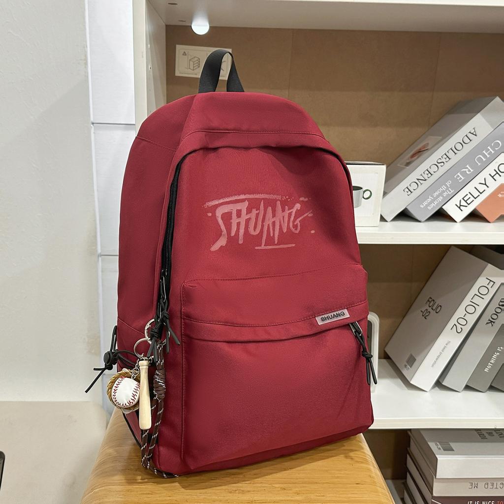 Large Capacity Men's and Women's Japanese Leisure Travel Backpacks for Middle and High School Students, Lightweight Backpacks for College Students