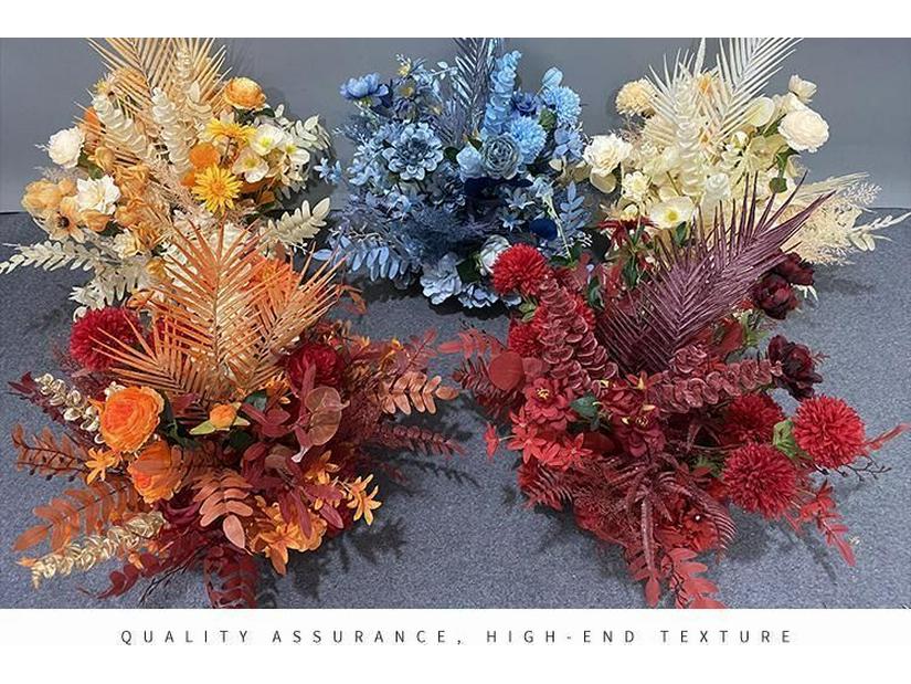 Stor Eukalyptus Silkesblomma Bordsdekoration för Bröllop