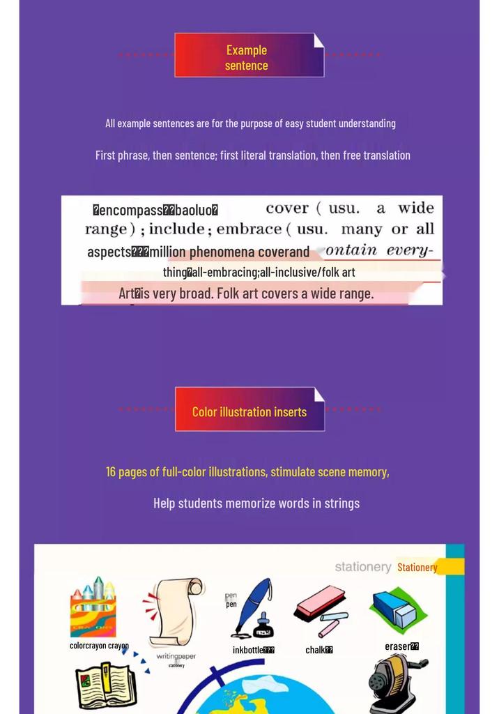 Student Practical Chinese-English Mini Dictionary: Edition for Primary and High School Students, English-Chinese Bilingual