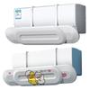 Wall-Mounted Air Conditioning Wind Shield Adjustable Telescopic Air Outlet Baffle  Room